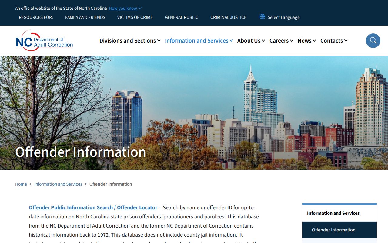 Tyrrell County public records contact route for arrest and booking records